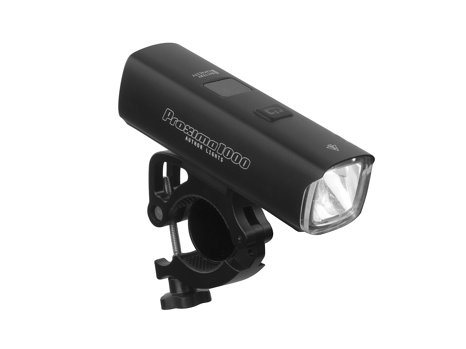 AUTHOR Světlo př. PROXIMA 1000 lm / HB 25-32 mm USB Alloy